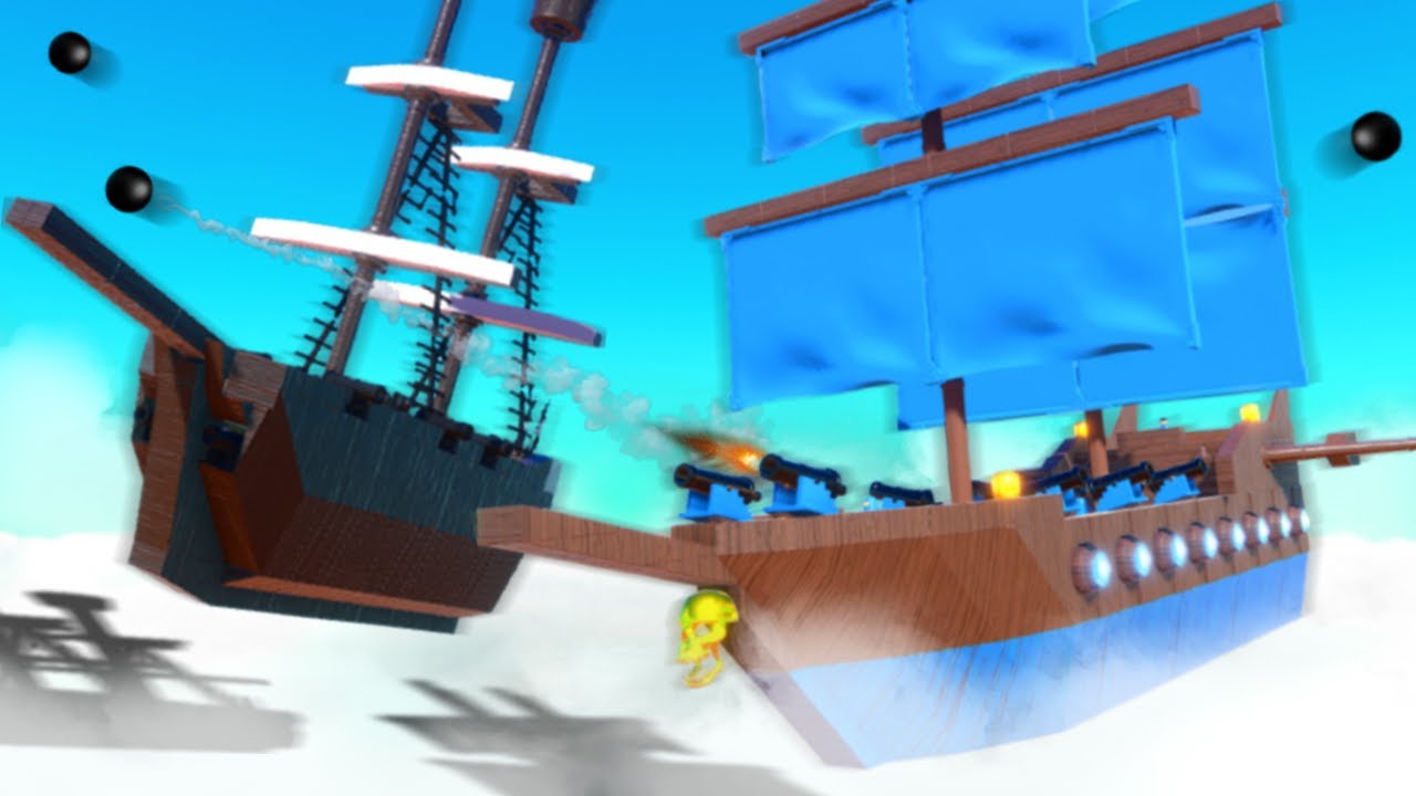 We Built FLYING Pirate Ships To BATTLE IT Out!