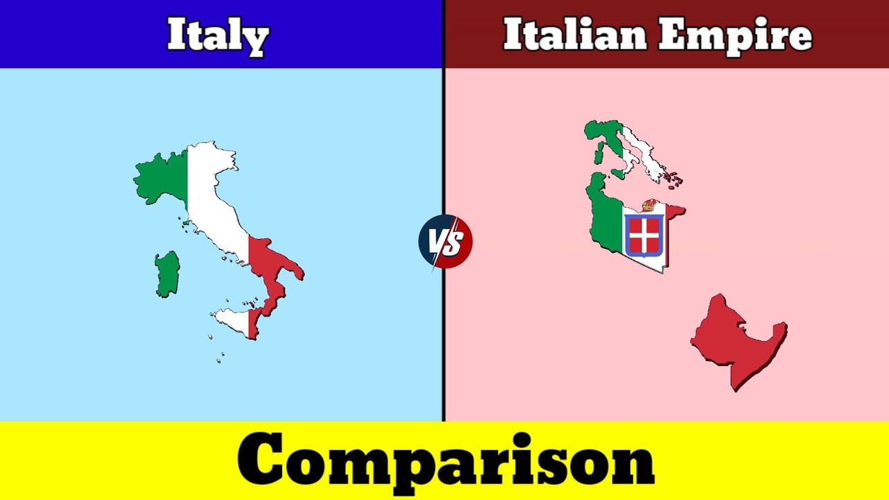 Italy vs Italian Empire | Italian Empire vs Italy | Italy | Italian Empire | Comparison | DD 2.o