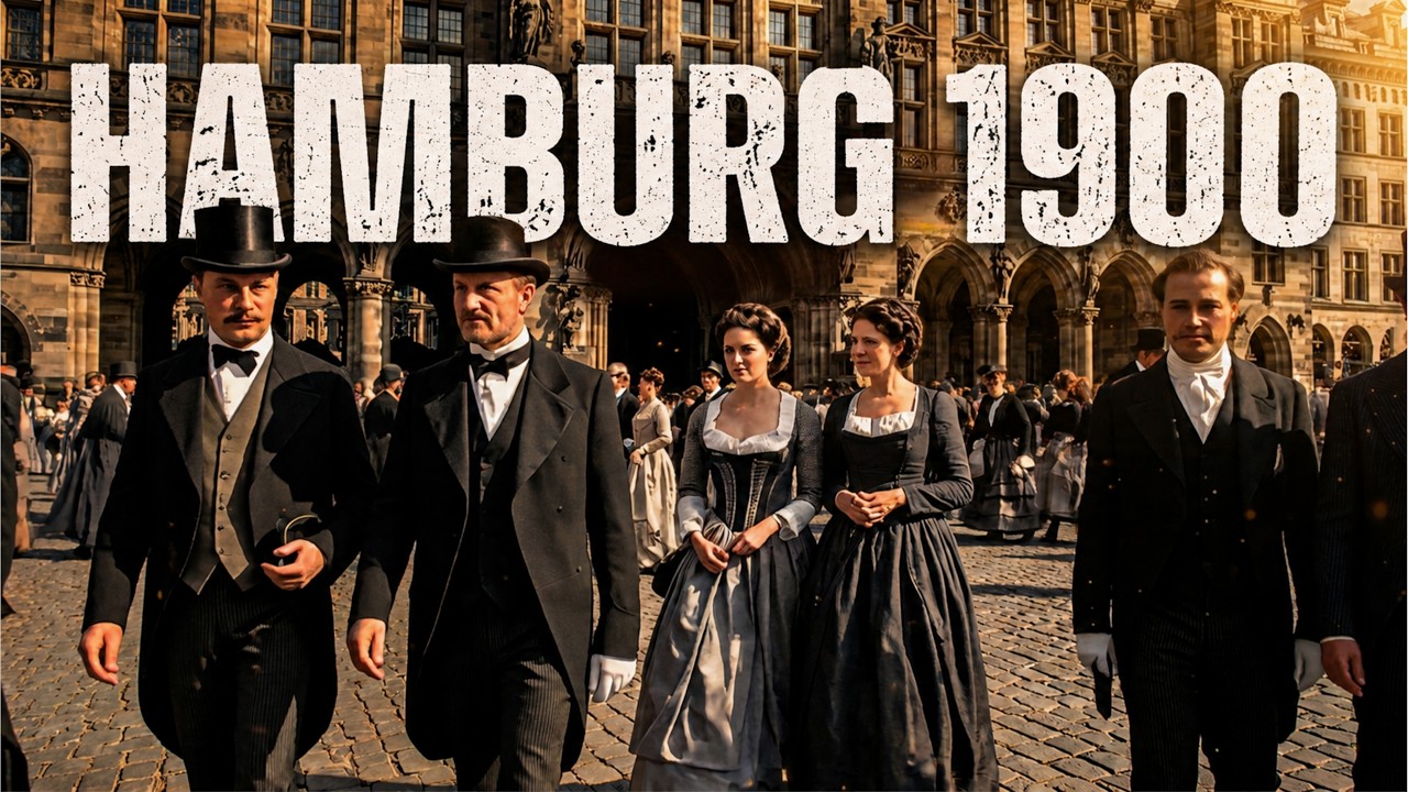 📽️ Hamburg um 1900 | Eine faszinierende Zeitreise bis heute
