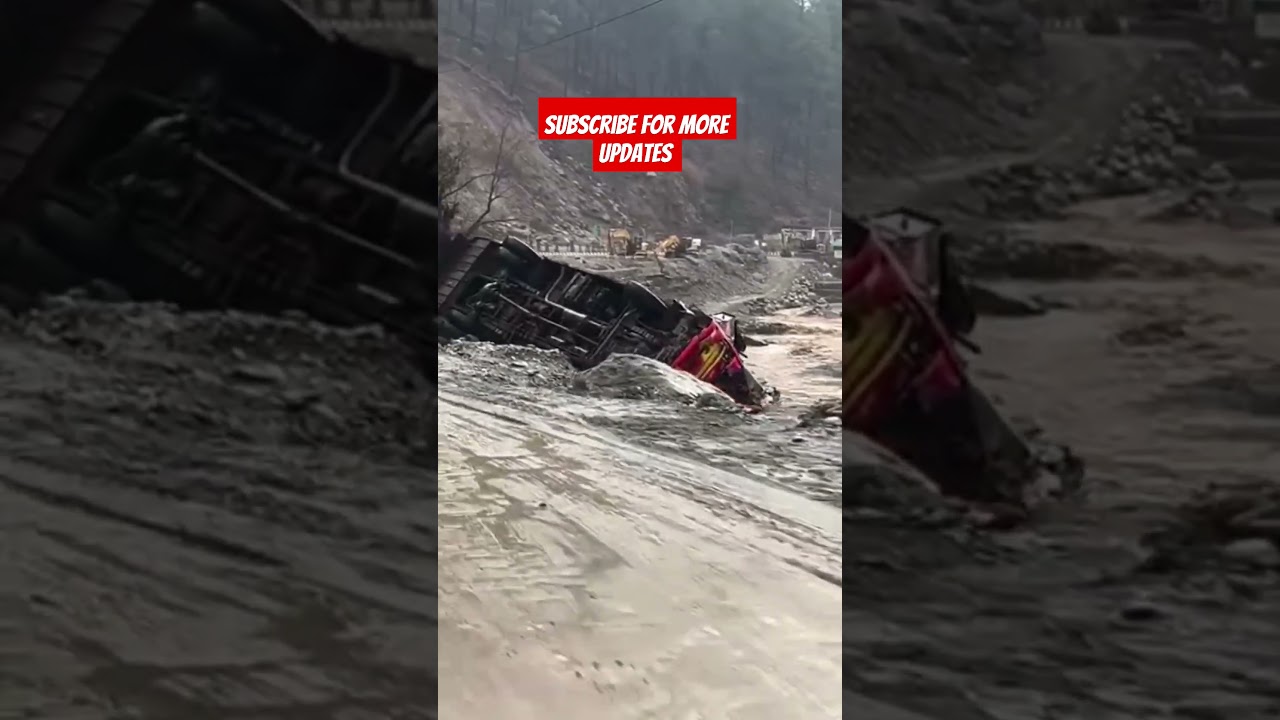 Kullu Manali Highway After Heavy Rain &ndash; Road Condition Update! 🌧️🚗