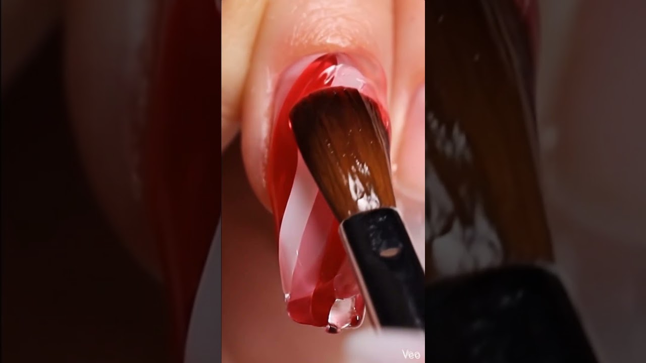 AI Nail Gel Art ASMR 💅 | Satisfying Nail Design Process | Relaxing No Talking