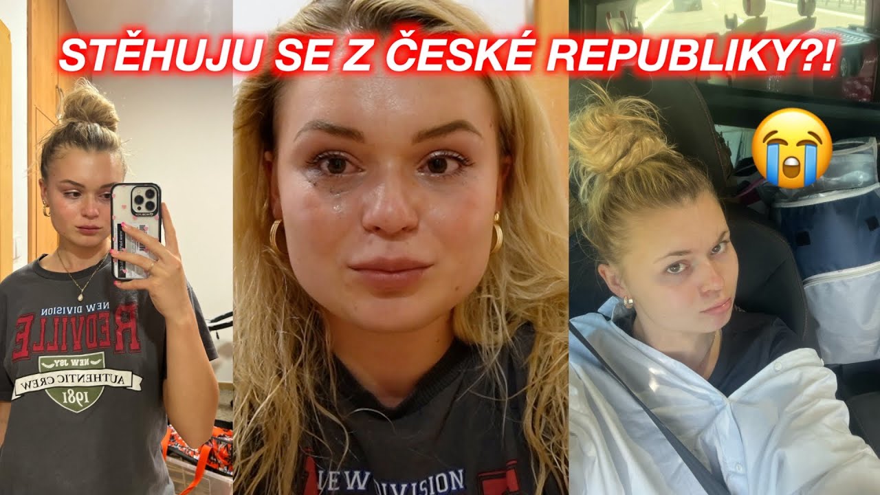 STĚHUJU SE Z ČESKA?! 😭 #1díl