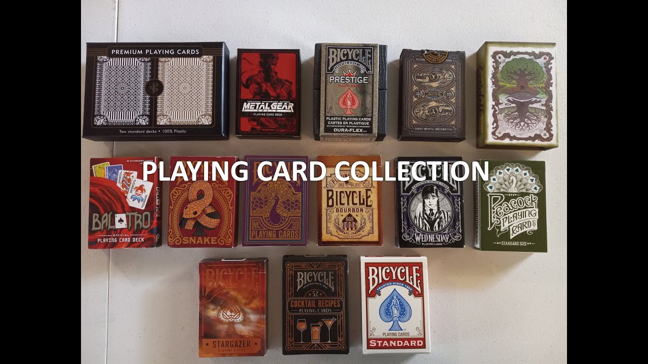 My Collection of Playing Cards