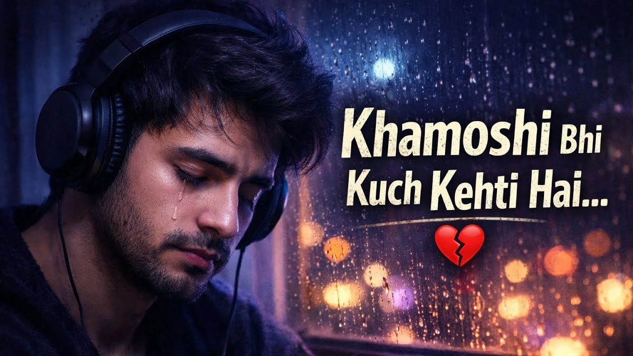 Khamoshi Bhi Kuch Kehti Hai | Deep Emotional Hindi Song That Will Make You Cry #sad #KhamoshiBhiKuch