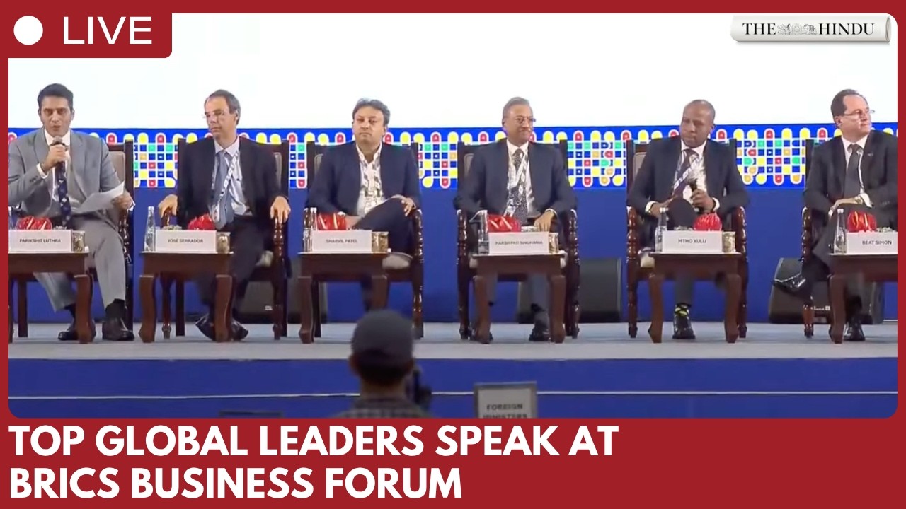Global leaders address BRICS Business Forum in New Delhi amid economic and geopolitical shifts