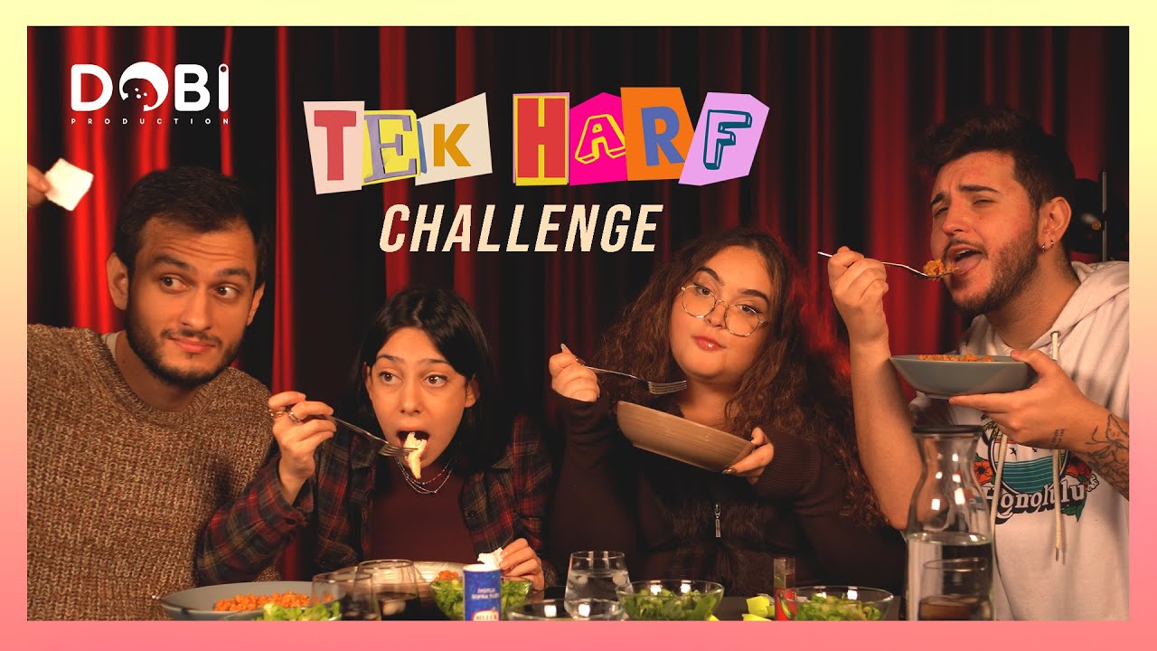 TEK HARF CHALLENGE! (MUKBANG) - Toksik İlişkiler
