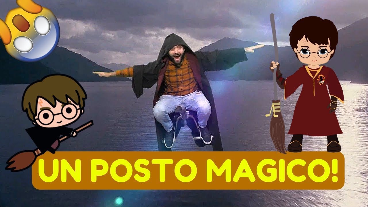 HO VOLATO SU UNA SCOPA MAGICA! *harry potter studios*