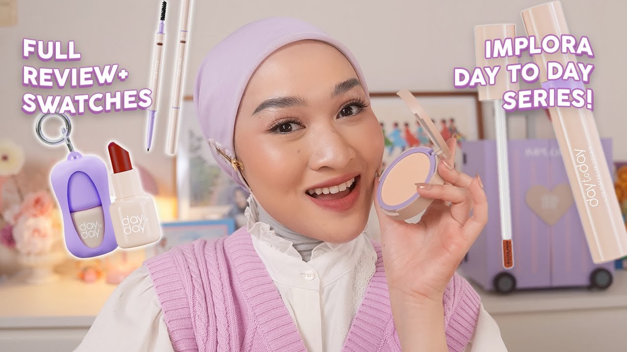 #AlaTries IMPLORA DAY TO DAY SERIES : FULL SWATCHES + REVIEW | Kiara Leswara