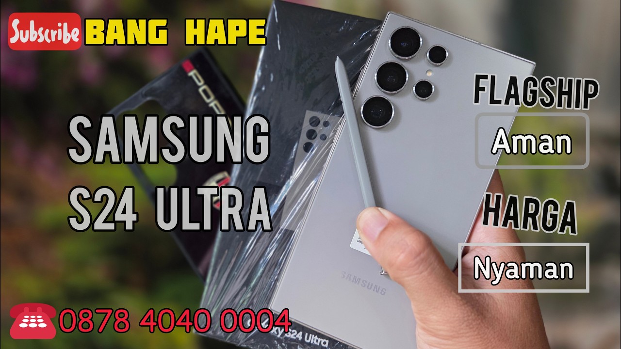 Cari Flagship? ini aja - Review Samsung Galaxy S24 Ultra 256gb di Tahun 2026 Bang Hape COD Shopee