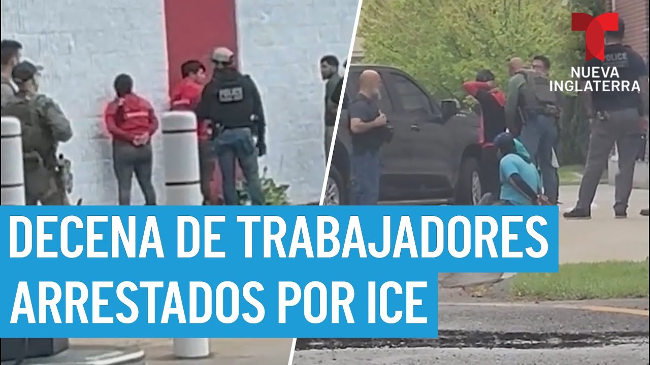 Decena de trabajadores arrestados en mega operativo de ICE en Lowell