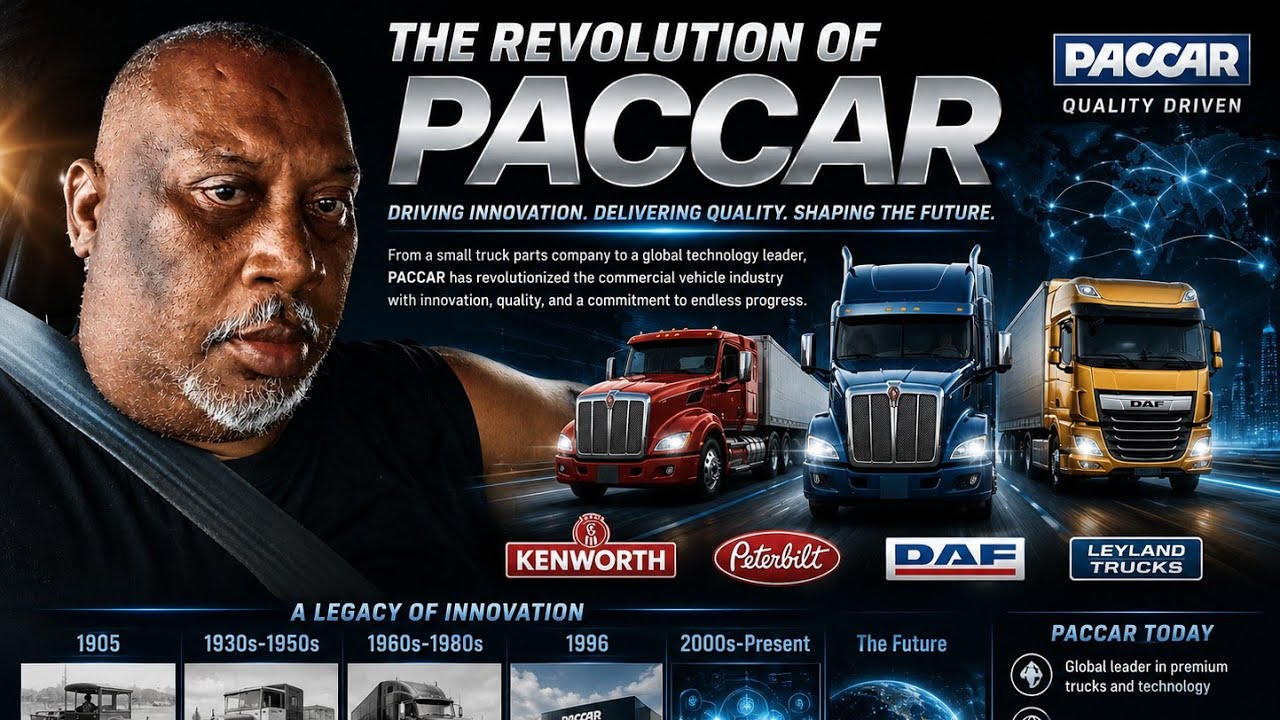 THE🚌 REVOLUTION OF🚍🚒 PACCAR🚑#PACCAR#Kenworth#Peterbilt#TruckHistory#TransportationHistory