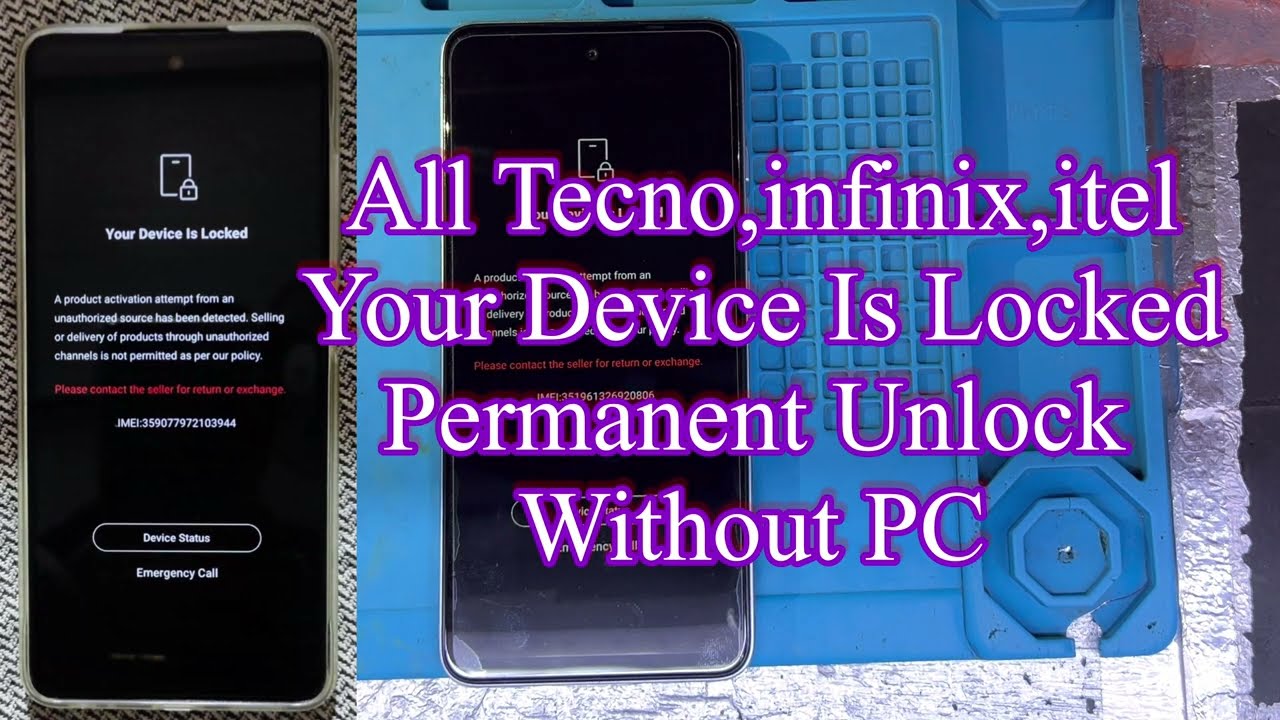 Tecno Your Device Is Locked