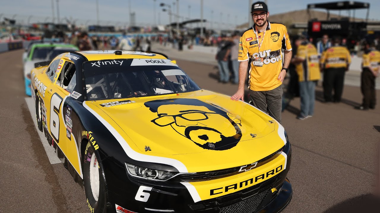 WE SPONSORED A NASCAR CAR