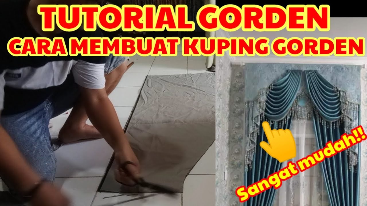 TUTORIAL GORDEN || CARA MEMBUAT KUPING GORDEN || Anda Pasti bisa!!!