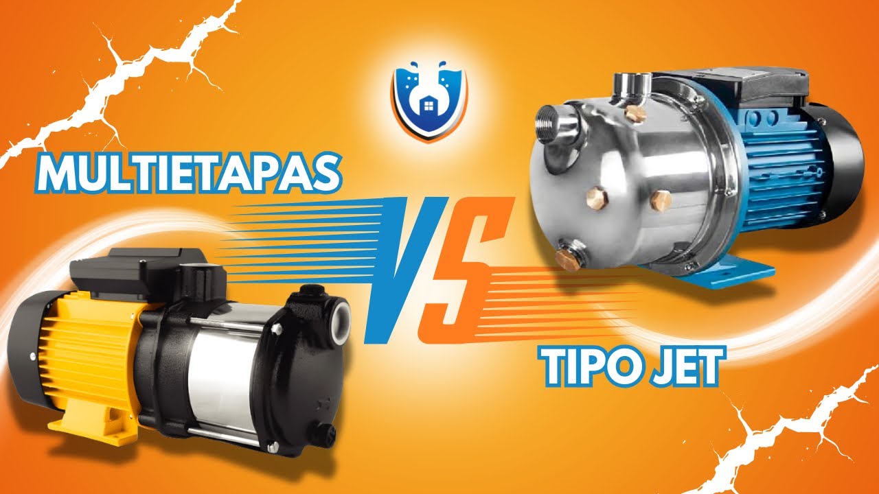 Bomba tipo jet vs Multietapas - Diferencias, usos y cuál elegir