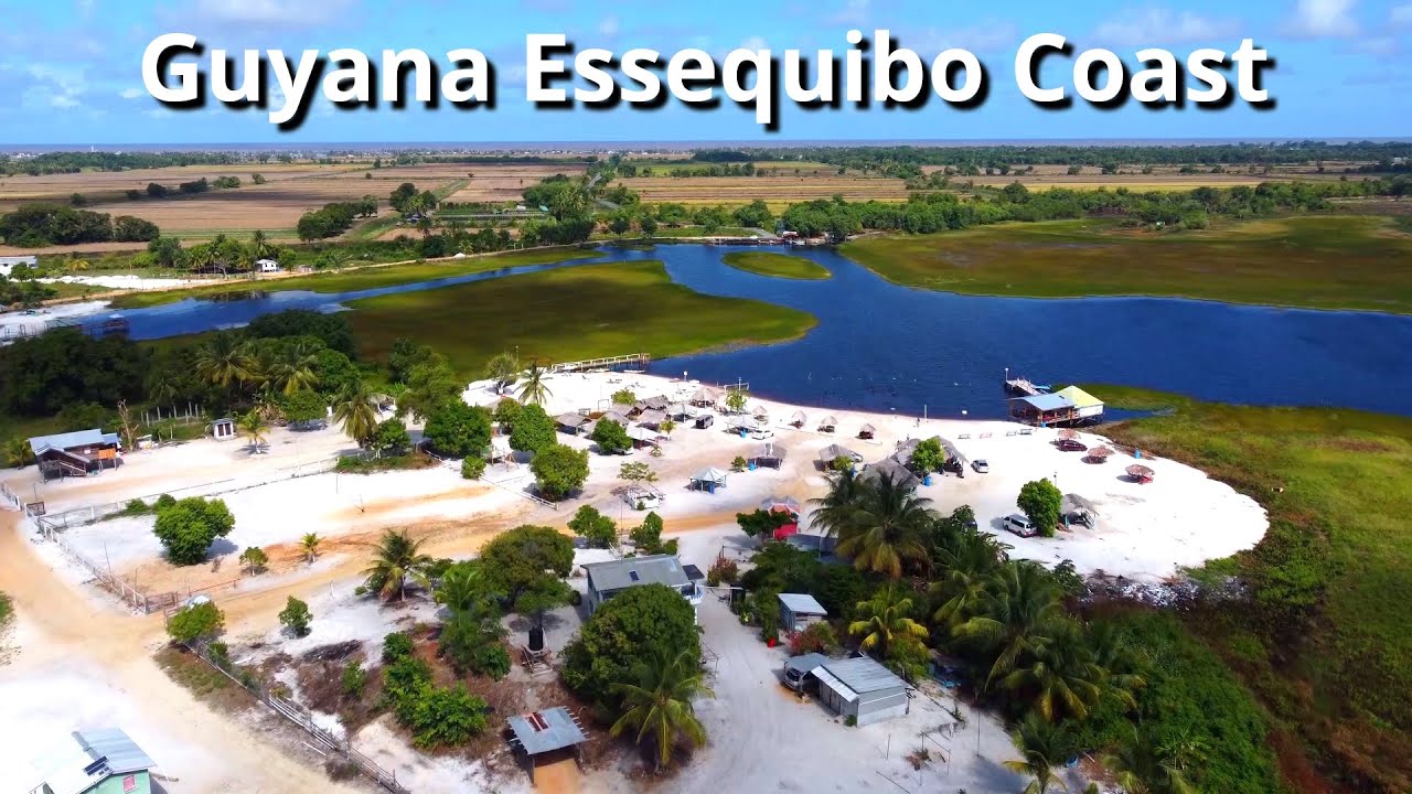 This is Beautiful Essequibo Guyana (Pomeroon Supenaam Region 2) TOUR