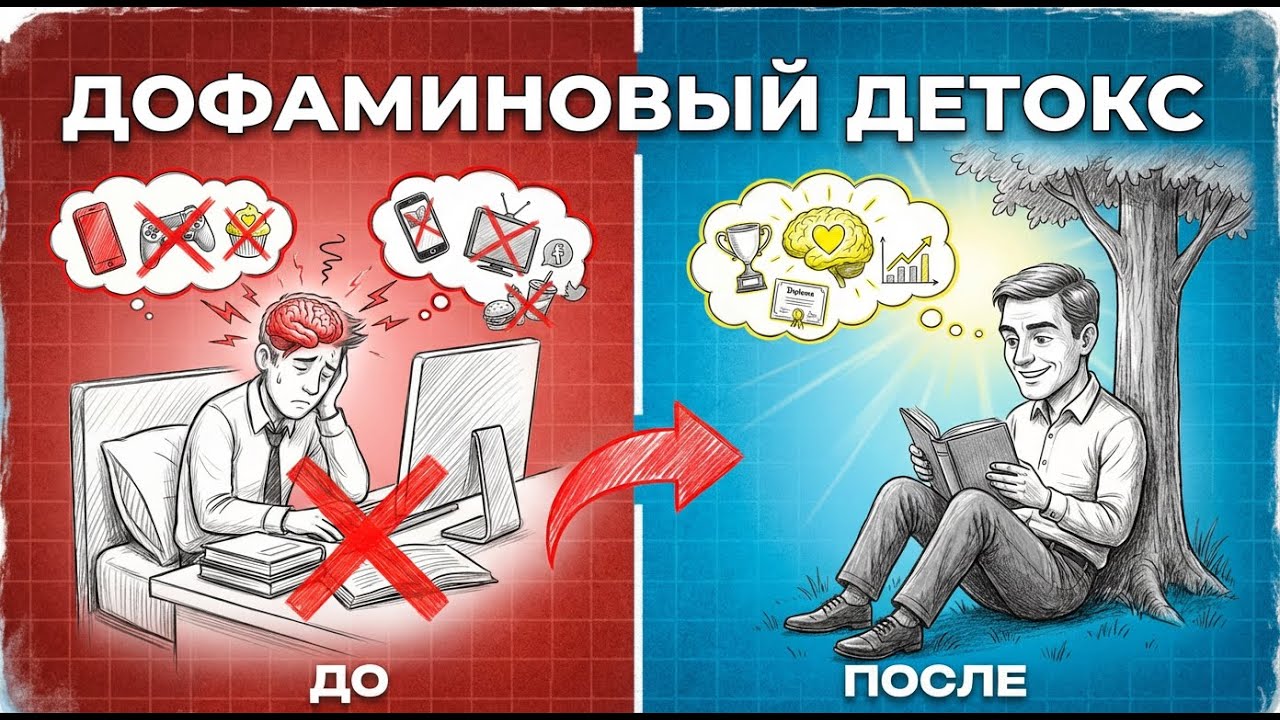 ОБМАНИ Свой МОЗГ, чтобы ему понравилось делать сложные вещи (Психология объясняет)