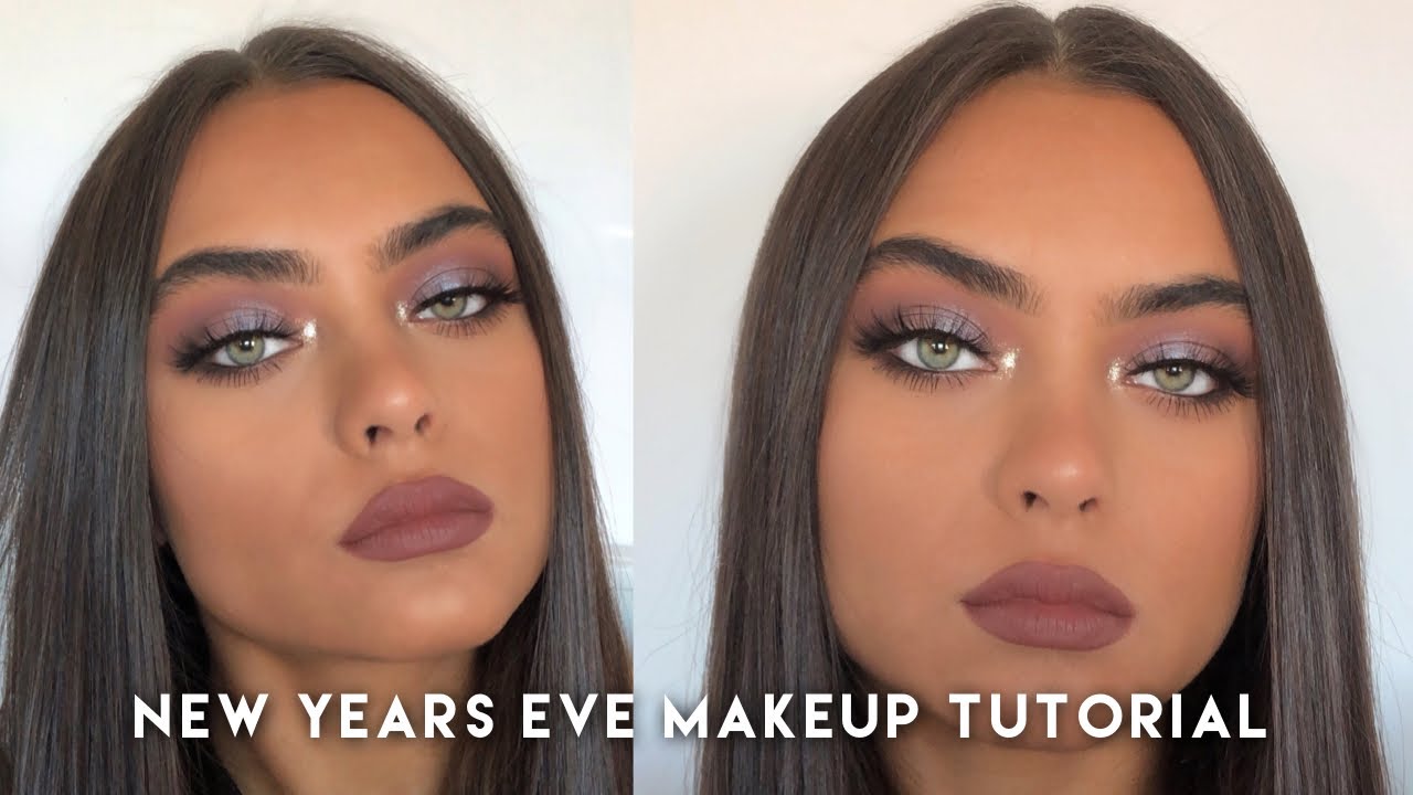 NEW YEARS EVE GLAM MAKEUP TUTORIAL