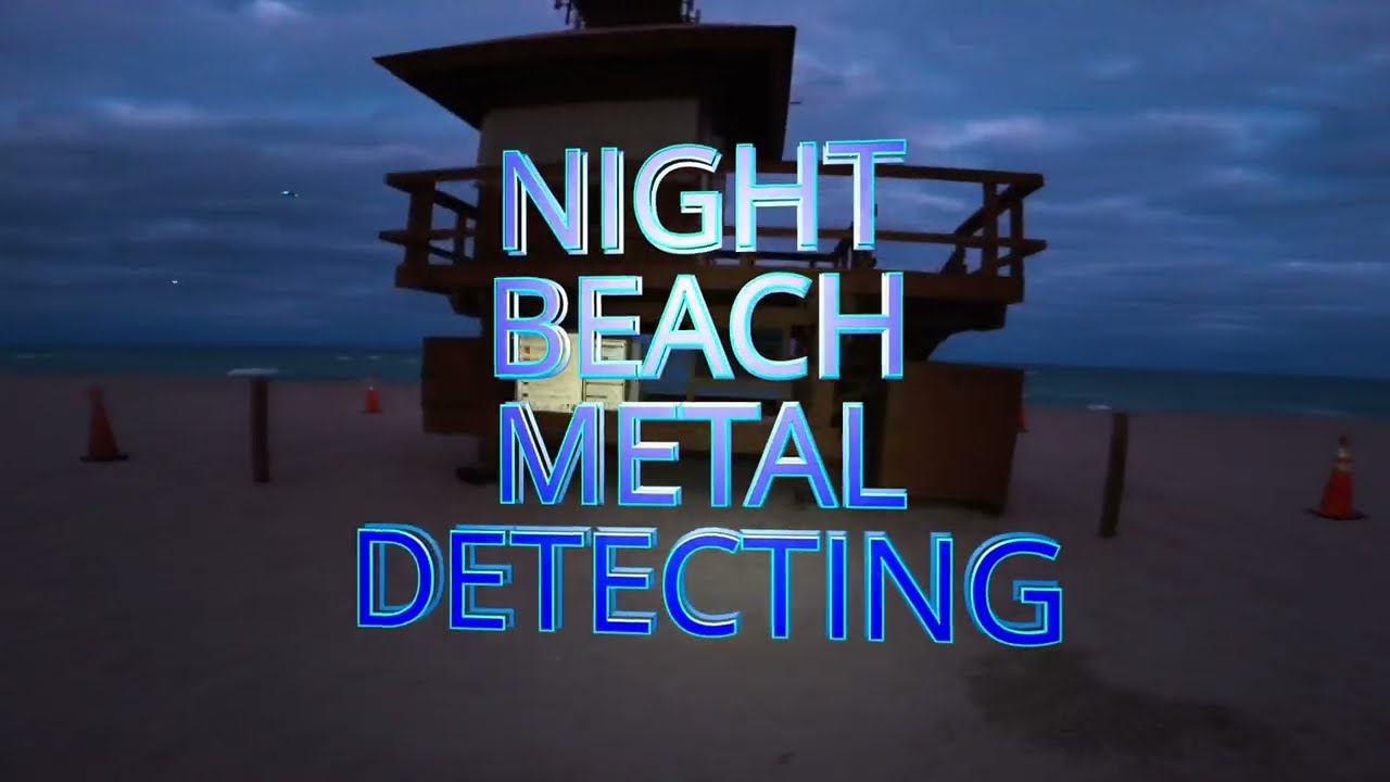 Beach Metal Detecting at Night Finds GOLD and SILVER!