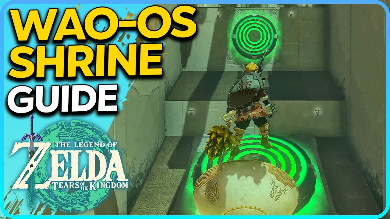 Wao-os Shrine The Legend of Zelda Tears of the Kingdom