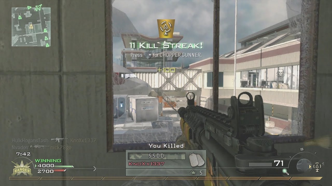 MW2, Nuke With Every Gun S3 - M4A1