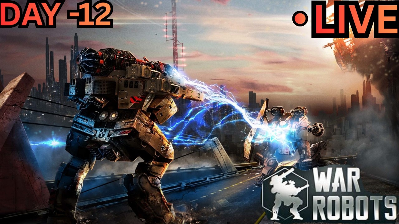 | WAR ROBOTS CHILL LIVE STREAM DAY 12 #warrobotslive #warrobotsindia #warrobots