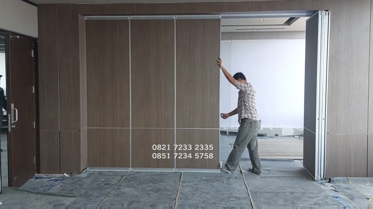 Partisi Geser Movable Wall Hotel Harris Gubeng Surabaya