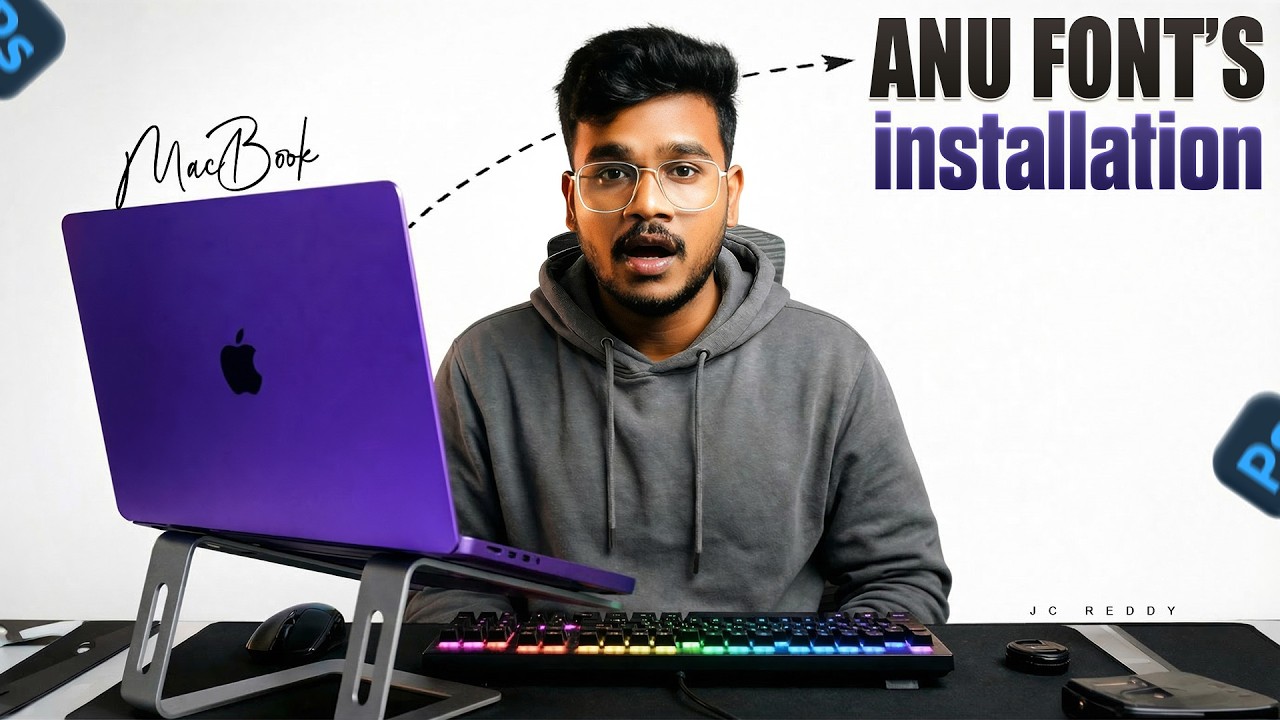 Install ANU Telugu Fonts on MacBook in 2 Minutes!
