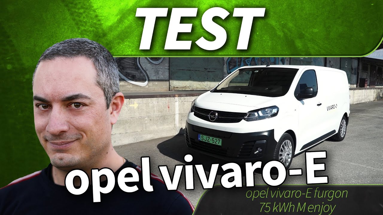 2022 opel vivaro-e furgon 75 kWh M enjoy - test