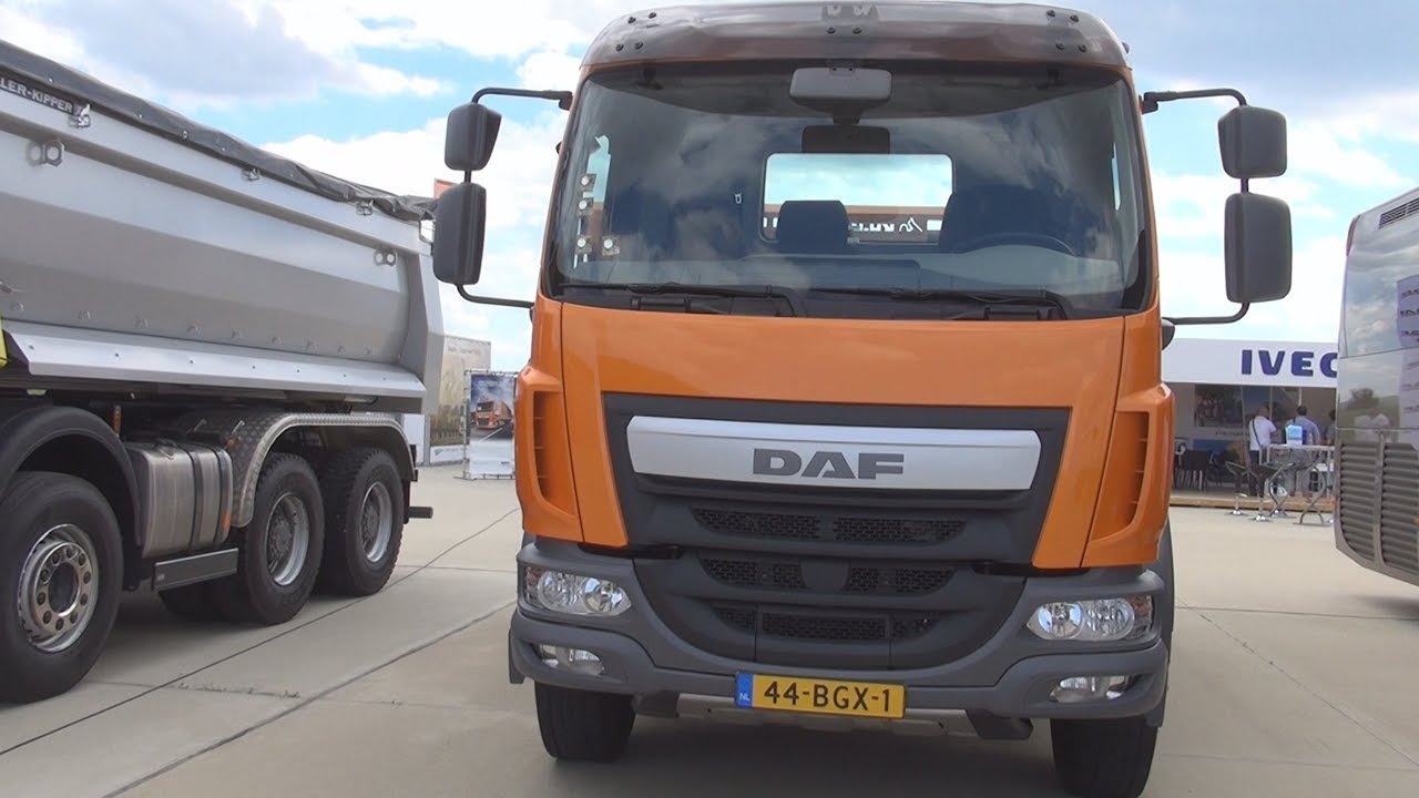 DAF LF 250 Euro 6 Tipper Truck (2016) Exterior and Interior