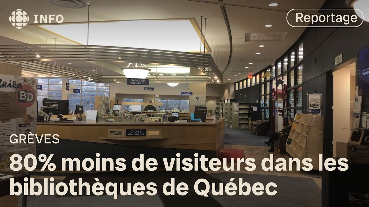 Forte baisse de prêts dans les bibliothèques