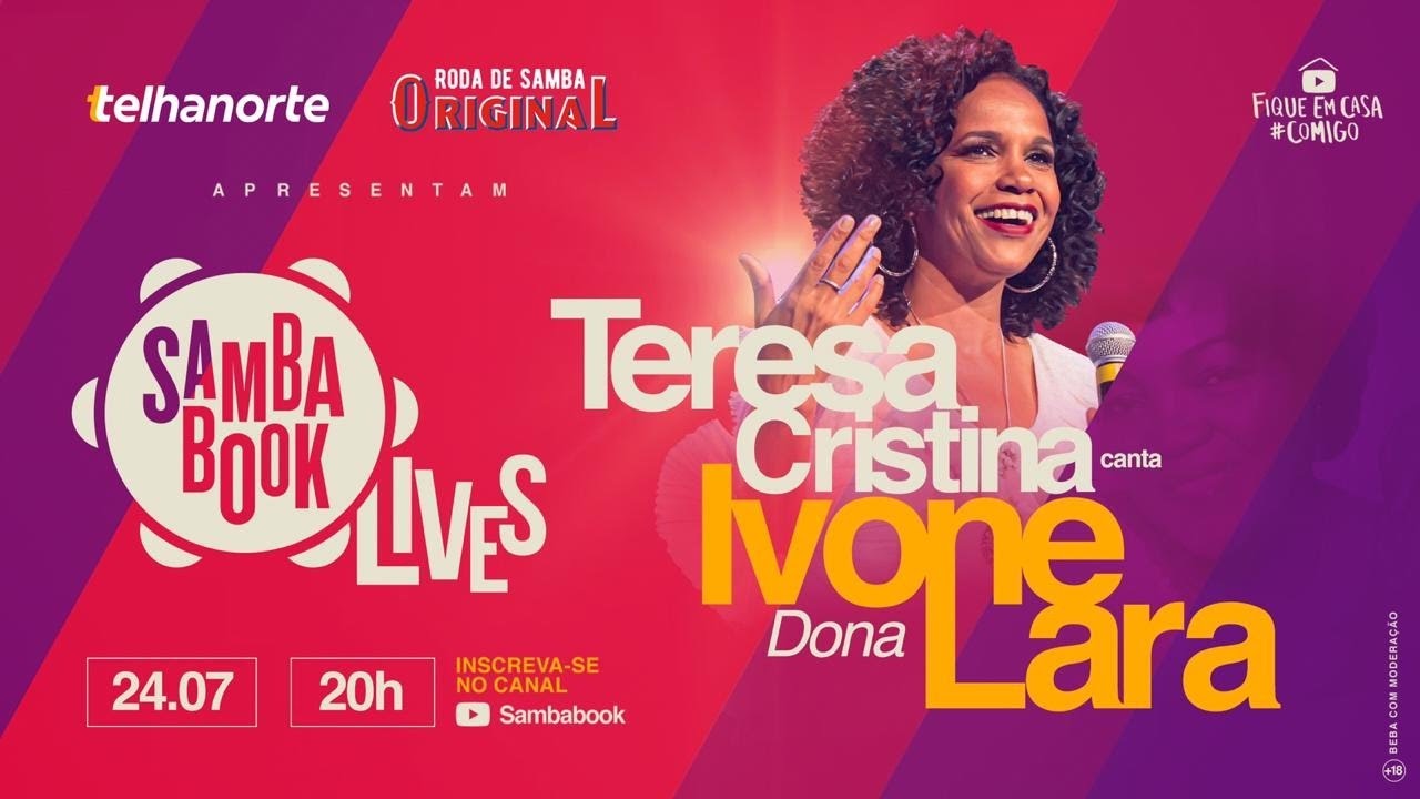 Sambabook Lives: Teresa Cristina canta Dona Ivone Lara