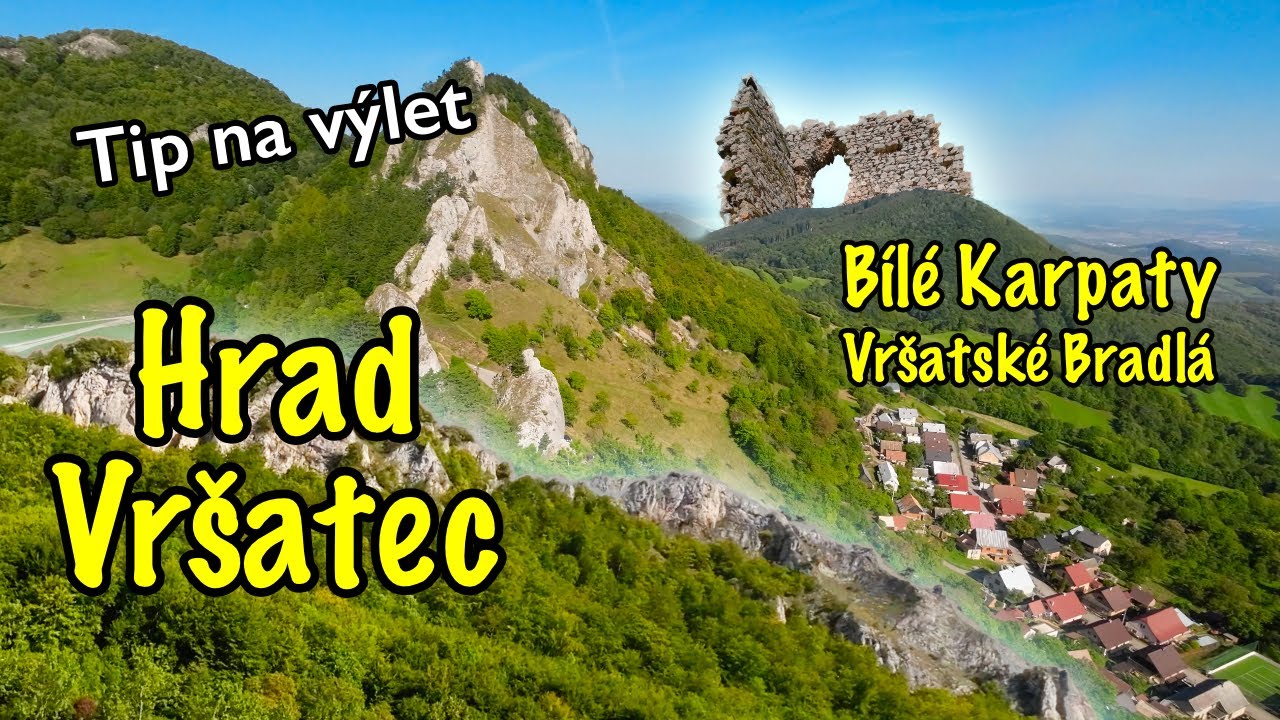 Hrad Vršatec a Vršatské bradlá (8 km) | tip na výlet | Bílé Karpaty, Slovensko