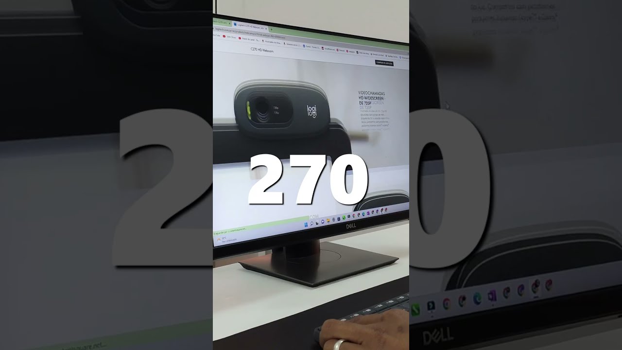 Webcam barata de boa qualidade! #Shorts #shorts