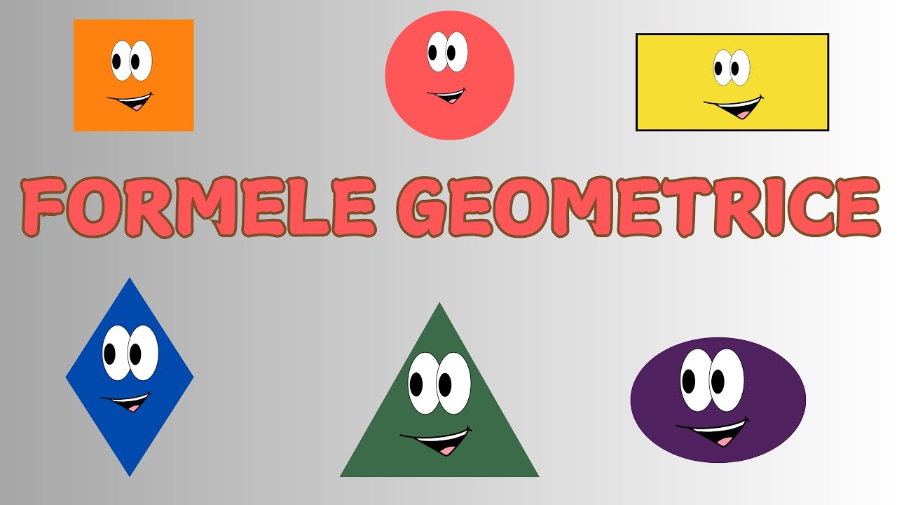 Formele Geometrice | Educational pentru copii | Casuta Cunoasterii | Formele  in Limba Romana