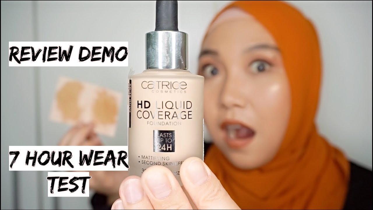 Review + 7hr Wear Test: Catrice HD Liquid Coverage Foundation
