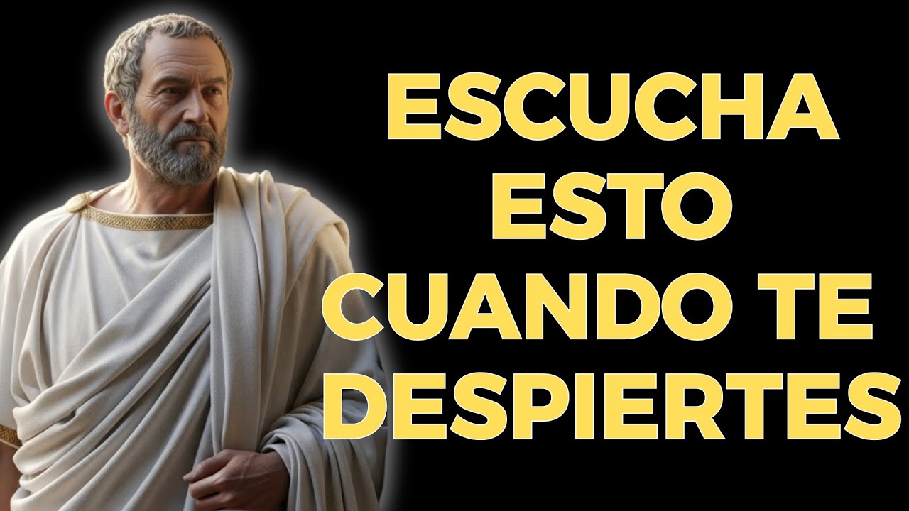 Cada mañana escucha estas lecciones y tu vida nunca será la misma | Estoicismo