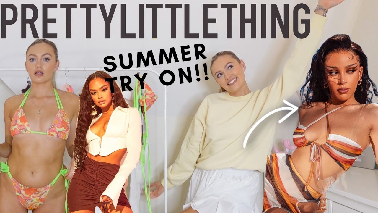 PRETTY LITTLE THING TRY ON HAUL!!! X DOJA CAT | BODY CONFIDENCE!!! size 10-12