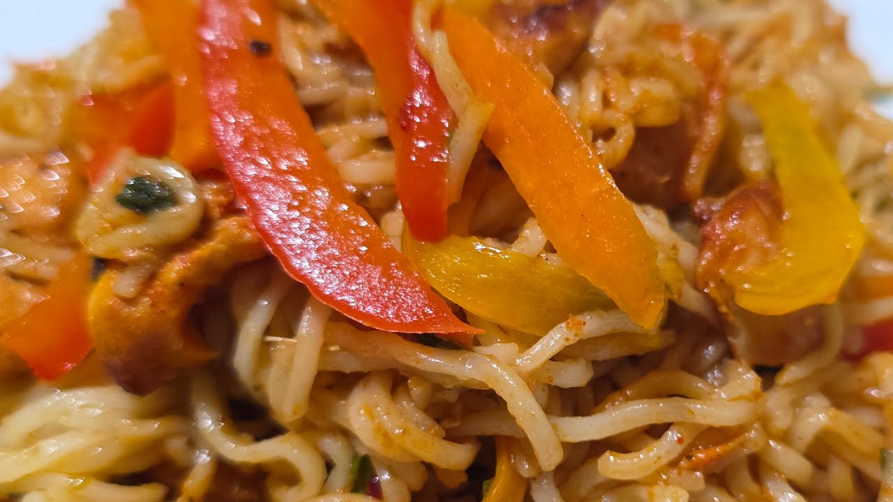Spicy and  Yummy | Chicken Noodles |