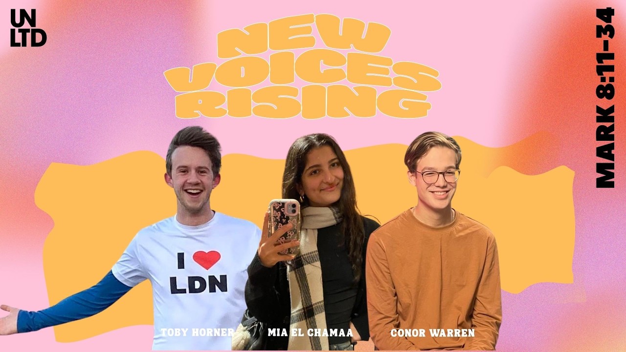 New Voices Rising - Conor, Mia & Toby  | Mark 8:11-34 | 22.02.26 UNLTD Church Exeter