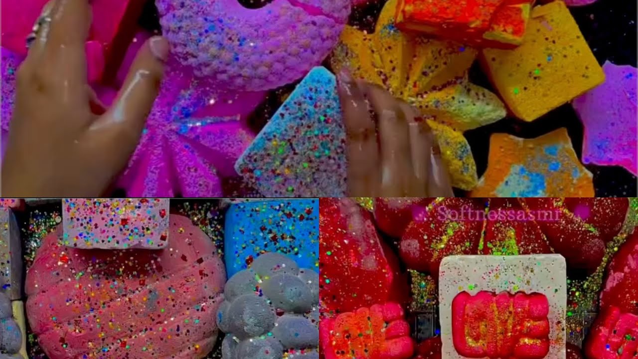 Colourful delight crush edit @softnessasmr 