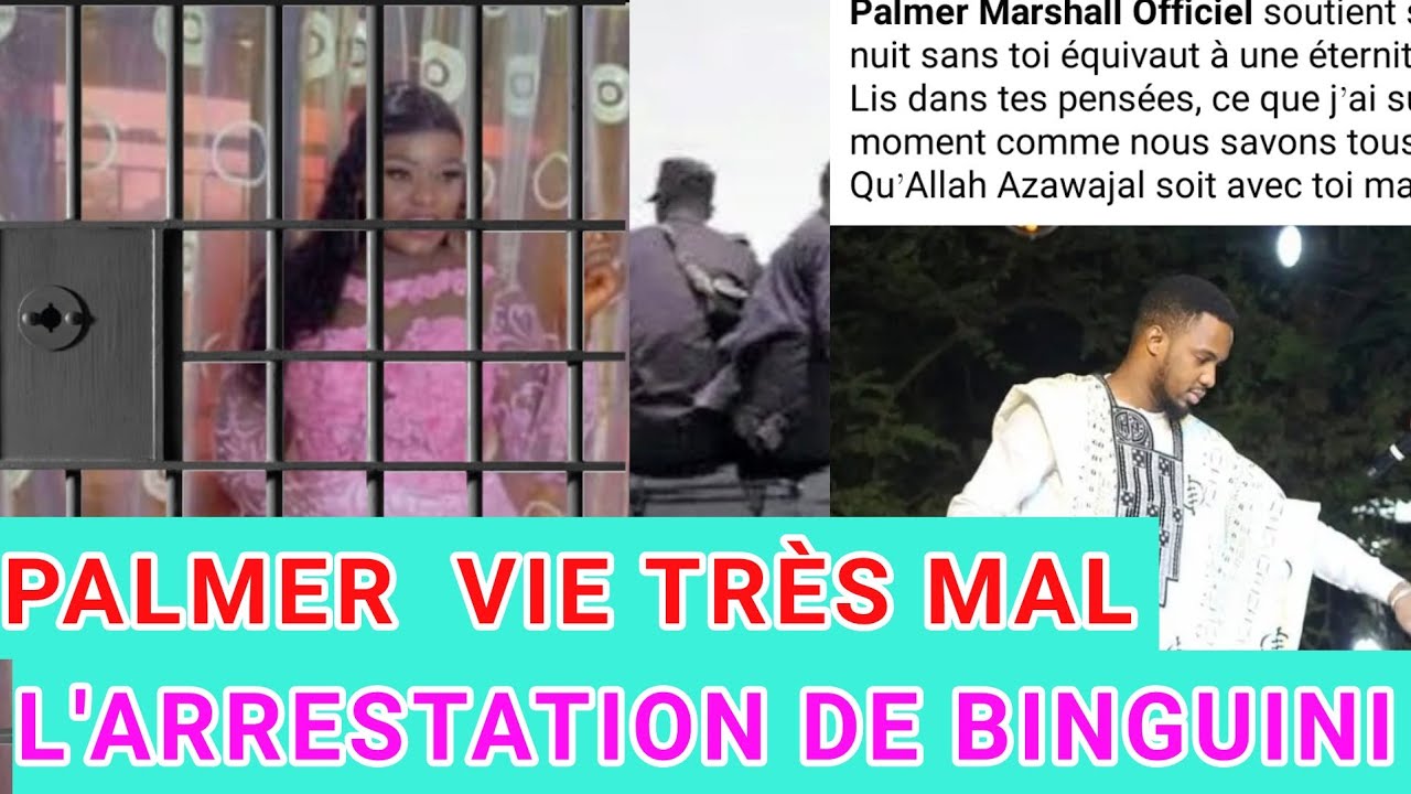 RÉACTION DE PALMER MARSHALL APRÈS L'ARRESTATION DE SON ÉPOUSE BINGUINI PAR LA POLICE MALIENNE 😓😓
