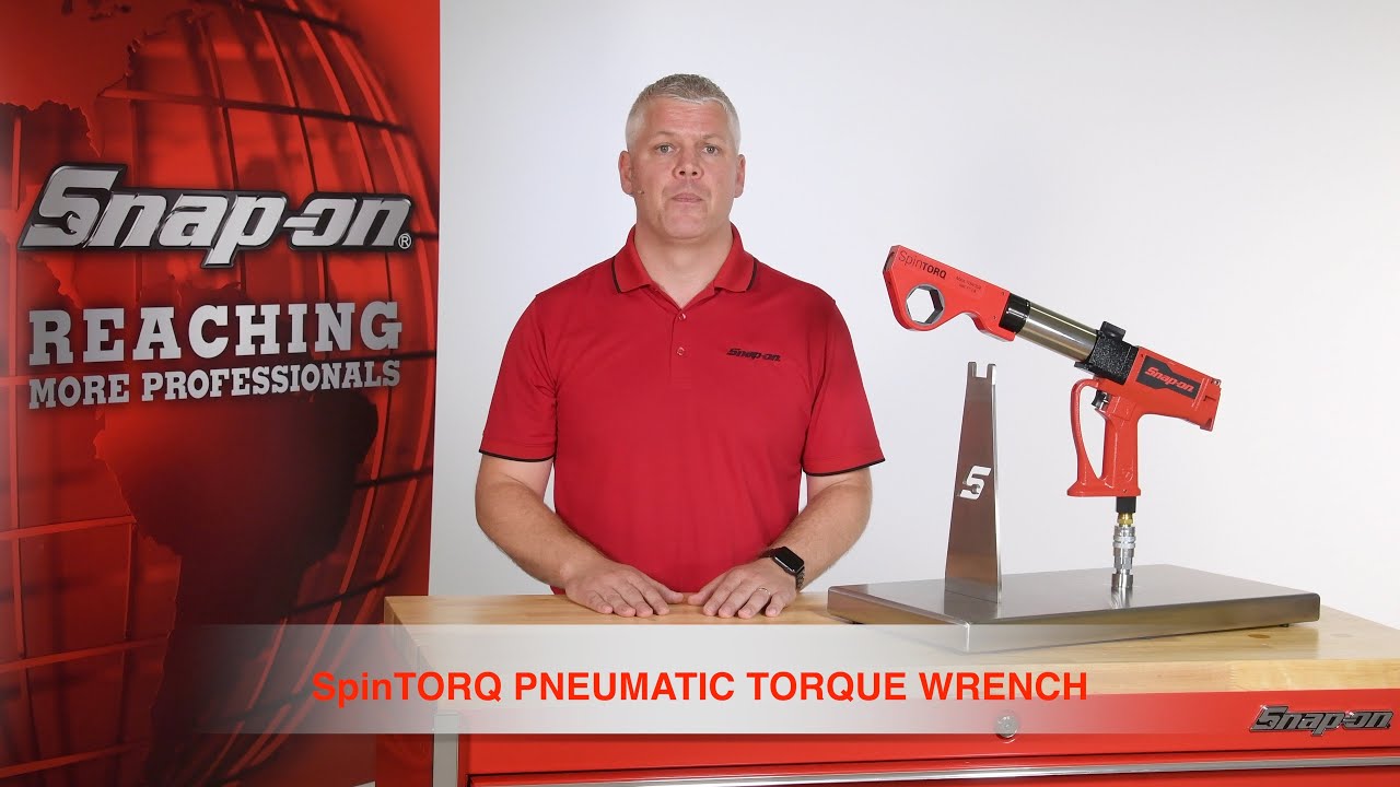 Snap-on SpinTORQ Pneumatic Torque Wrench Demonstration Video