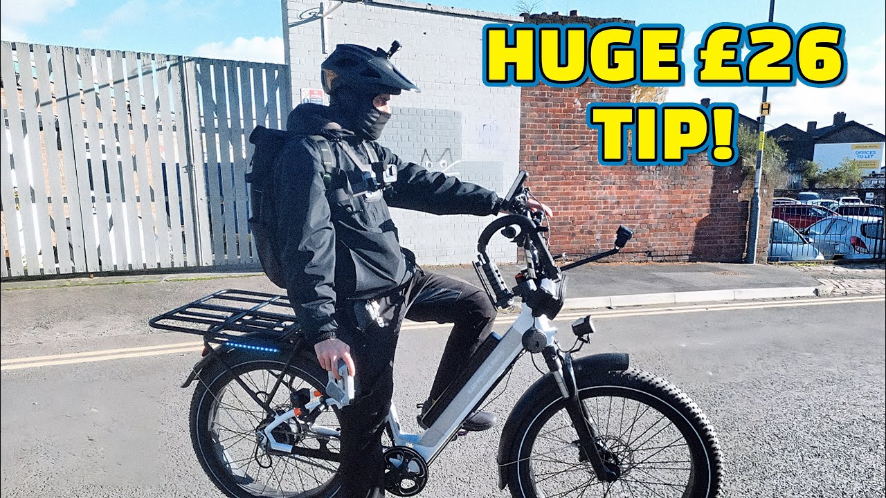 Slow Shift But HUGE £26 Tip!🤑 UberEATS Driver Makes £41 in 1.5 Hours During Quiet Dinner Rush S4E50