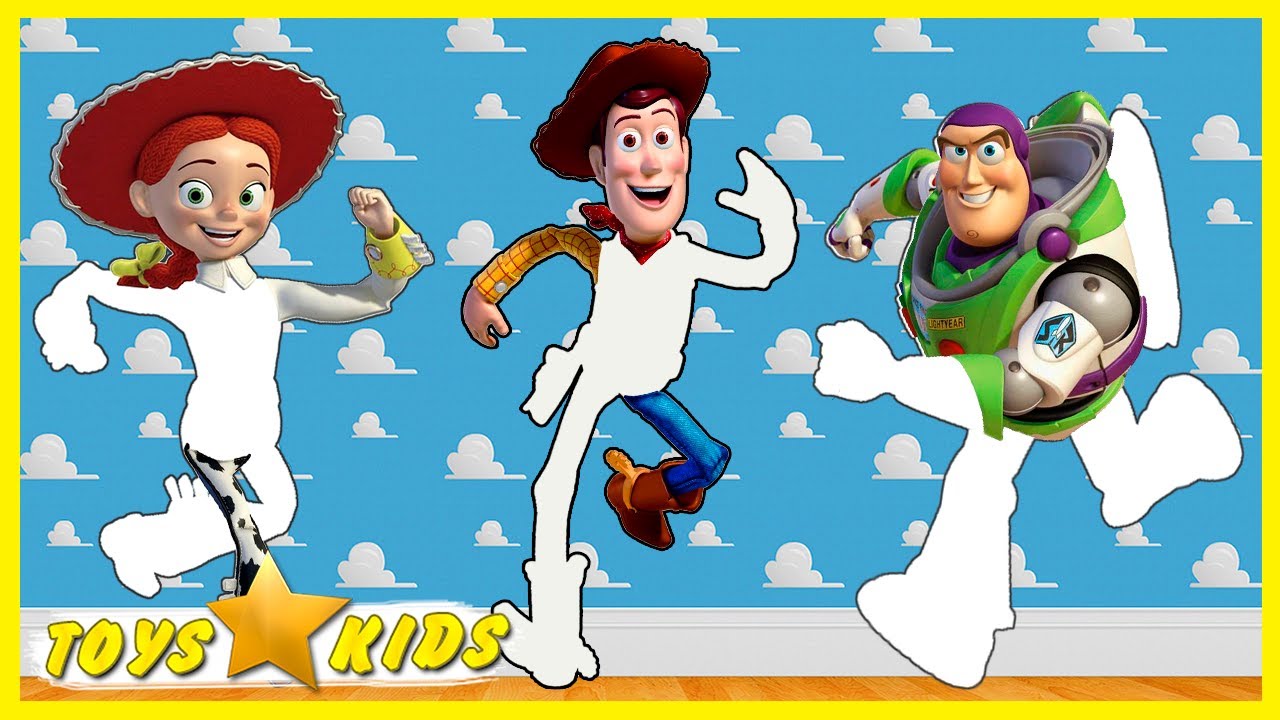 Disney TOY STORY Сorrect Blocks Puzzles Heroes Woody Buzz Lightyear Jessie