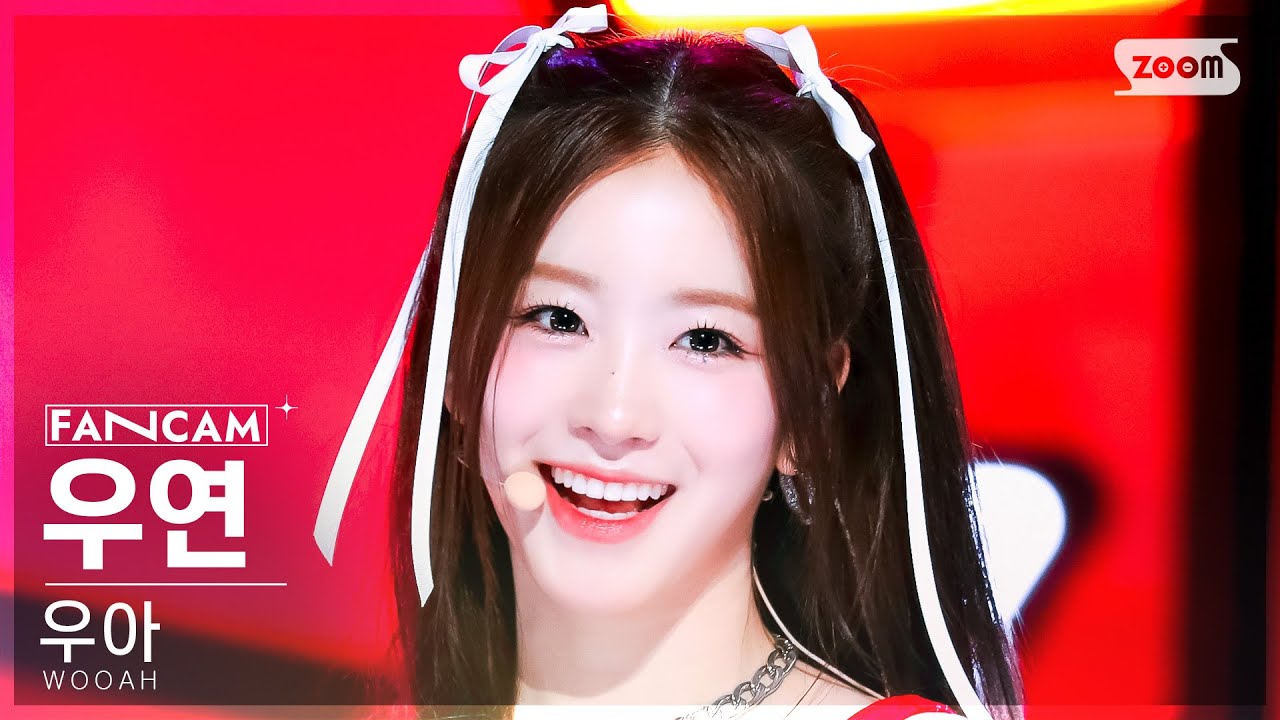 [안방1열 직캠4K] 우아 우연 'BLUSH' (WOOAH WOOYEON FanCam) @SBS Inkigayo 240414