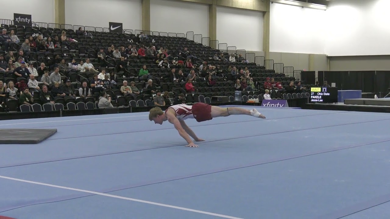 Riley Loos  - Floor Exercise  - 2025 Winter Cup  - Men Day 2