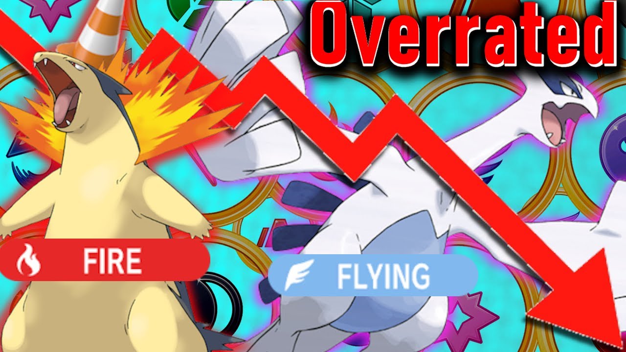 The most OVERRATED pokemon of every type