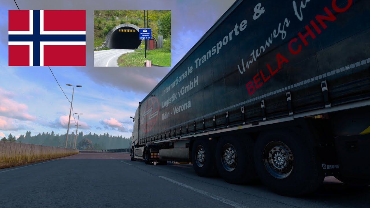 ETS2 #42 - Die unzähligen Tunnel Norwegens