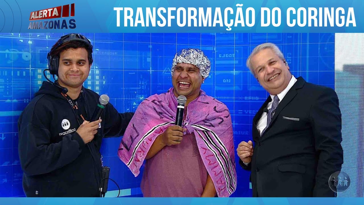 Dia de princesa: Coringa da Amazônia faz transformação capilar no palco do Alerta Amazonas